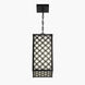 Clover 1 Light 8 inch Black Outdoor LED Pendant