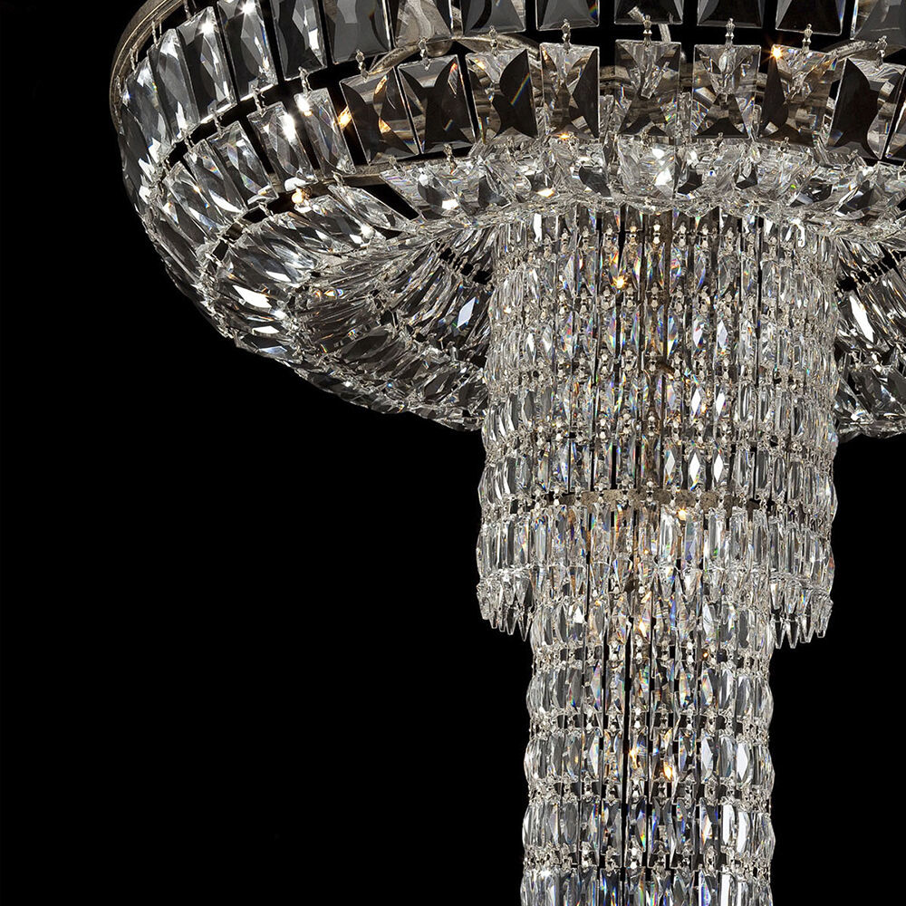 Rosalia 9 Light 16 inch Antique Silver Pendant Ceiling Light