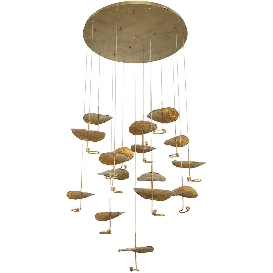 Lagatto LED 48 inch Bronze Chandelier Ceiling Light