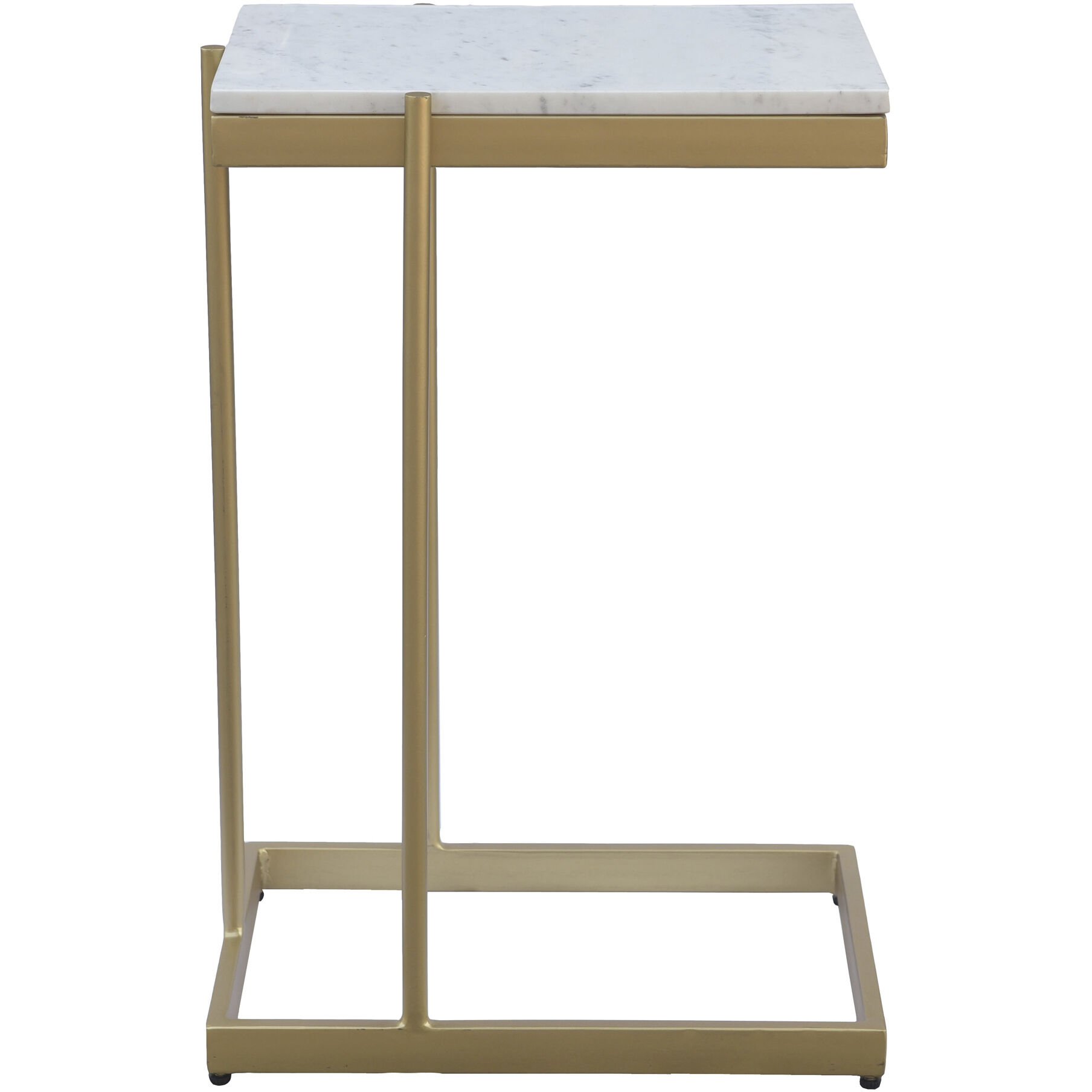 Sulu 25 X 17 inch White C Table