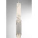 Venna 1 Light 3 inch Polished Nickel Standard Pendant Ceiling Light