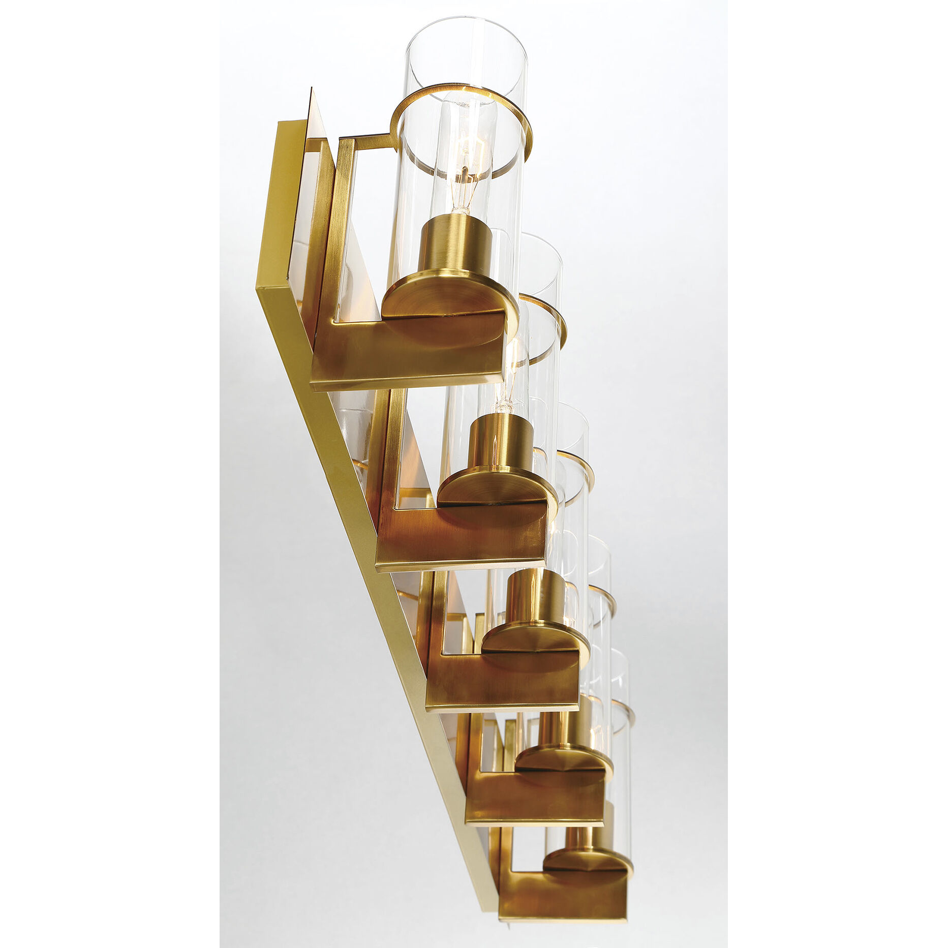 Pista LED 33.75 inch Gold Vanity Light Wall Light