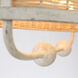 Comparelli 4 Light 12 inch Off White Chandelier Ceiling Light