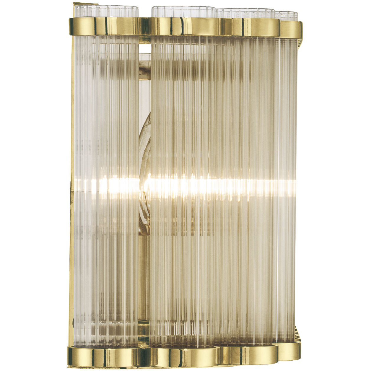 Glasbury 6 Light 32 inch Gold Vanity Light Wall Light