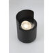 Armour 8 watt Black Outdoor Bollard