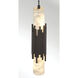 Venna LED 3 inch Urban Bronze Pendant Ceiling Light