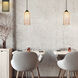 Kenmore LED 5.75 inch Gold Pendant Ceiling Light