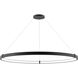 Mucci LED 60 inch Black Chandelier Ceiling Light