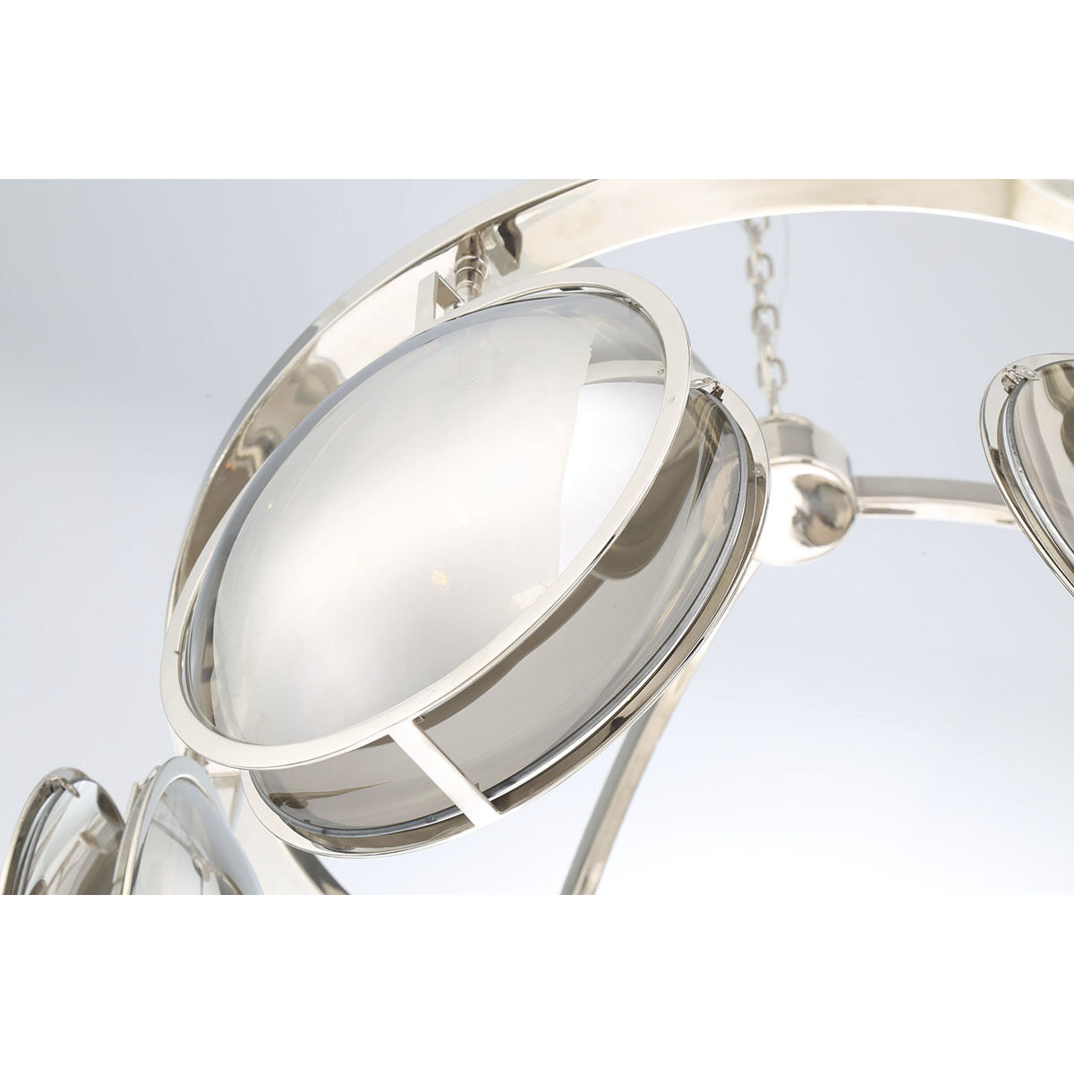 Havendale 8 Light 27 inch Polished Nickel Chandelier Ceiling Light