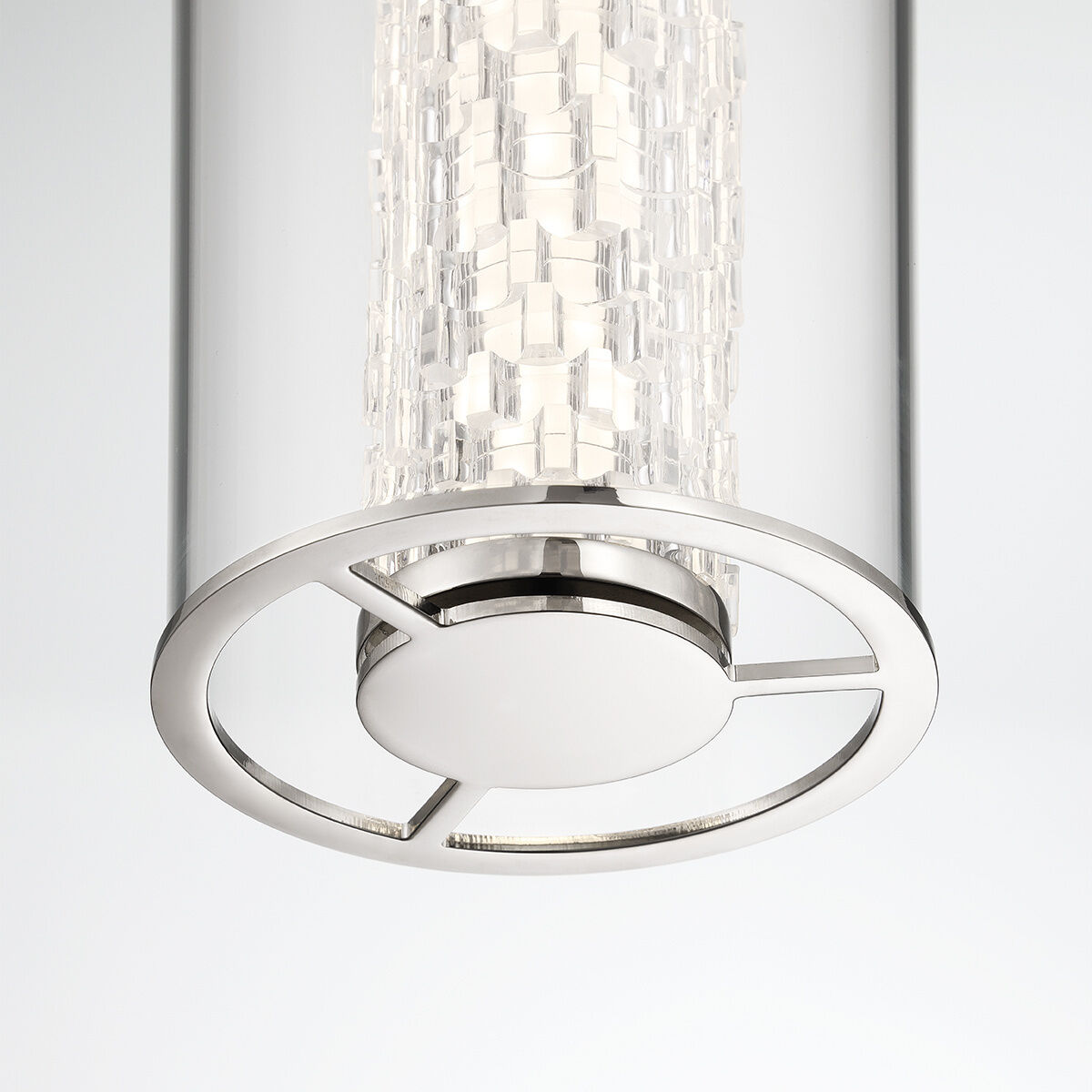 Espada LED 5.25 inch Polished Nickel Pendant Ceiling Light