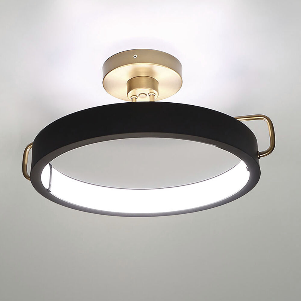 Pemberton LED 18 inch Brass Pendant Ceiling Light, Small