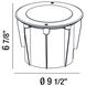 Satora 120V 1.00 watt Stainless Steel Outdoor In Ground