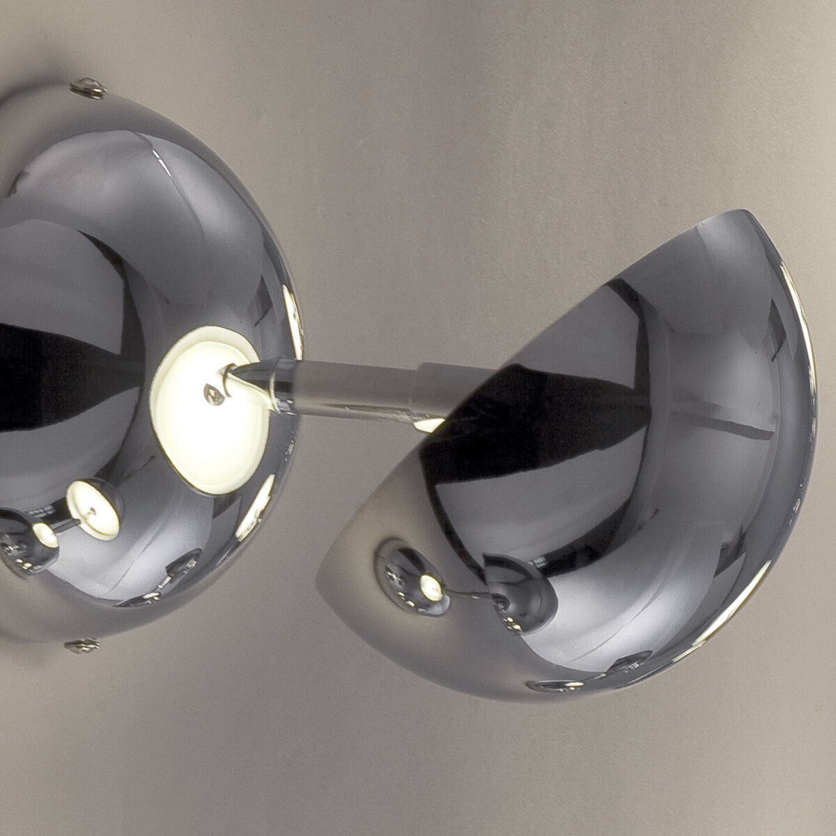 Noble LED 5 inch Chrome Flush Mount Ceiling Light