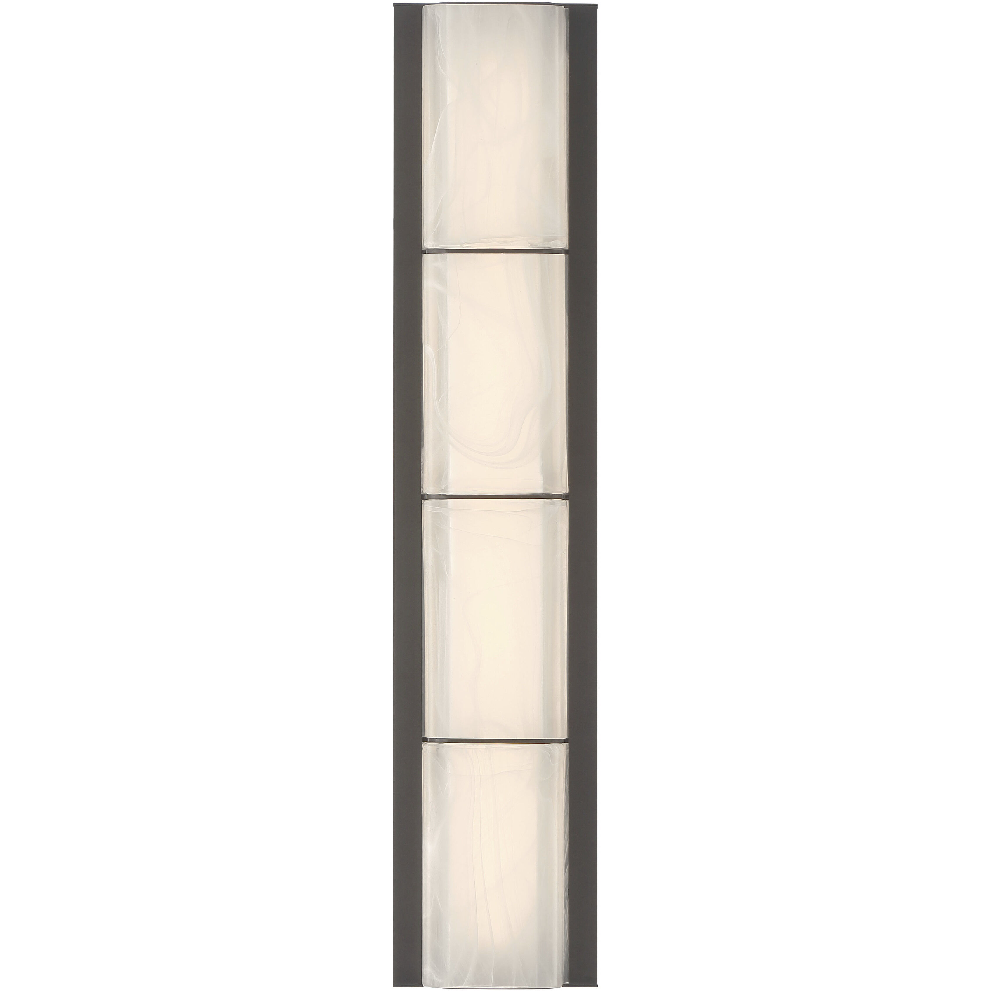 Gibraltar LED 24.5 inch Sand Bronze Outdoor Wall Sconce