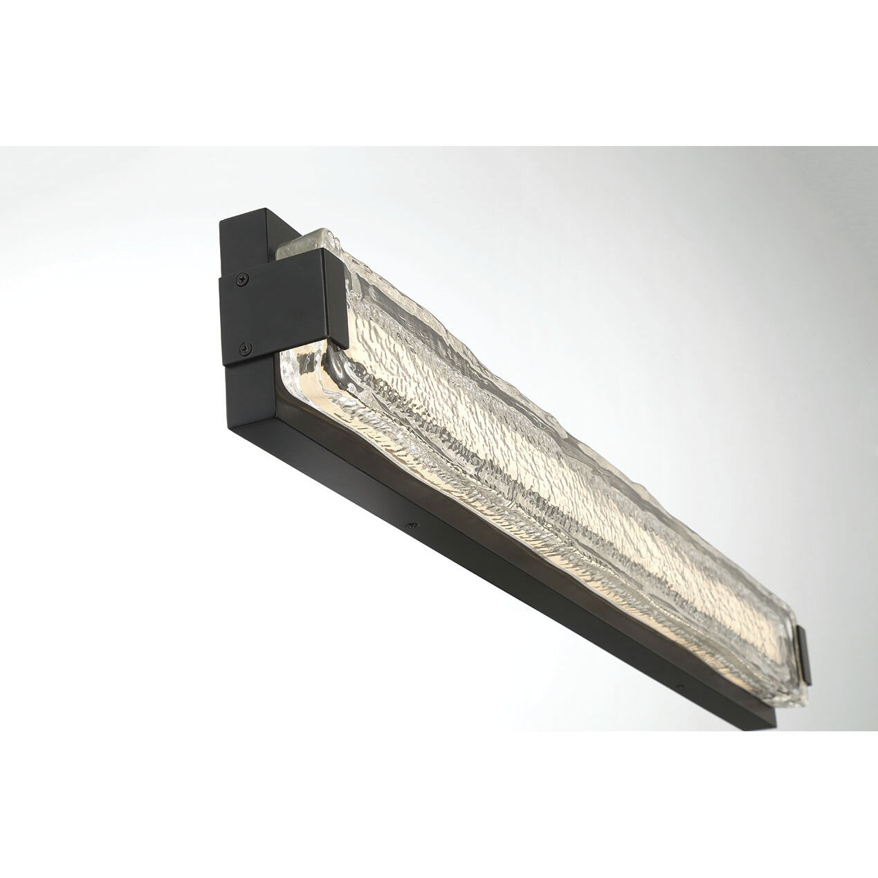 Hiltic LED 36 inch Matte Black Outdoor Wall Sconce