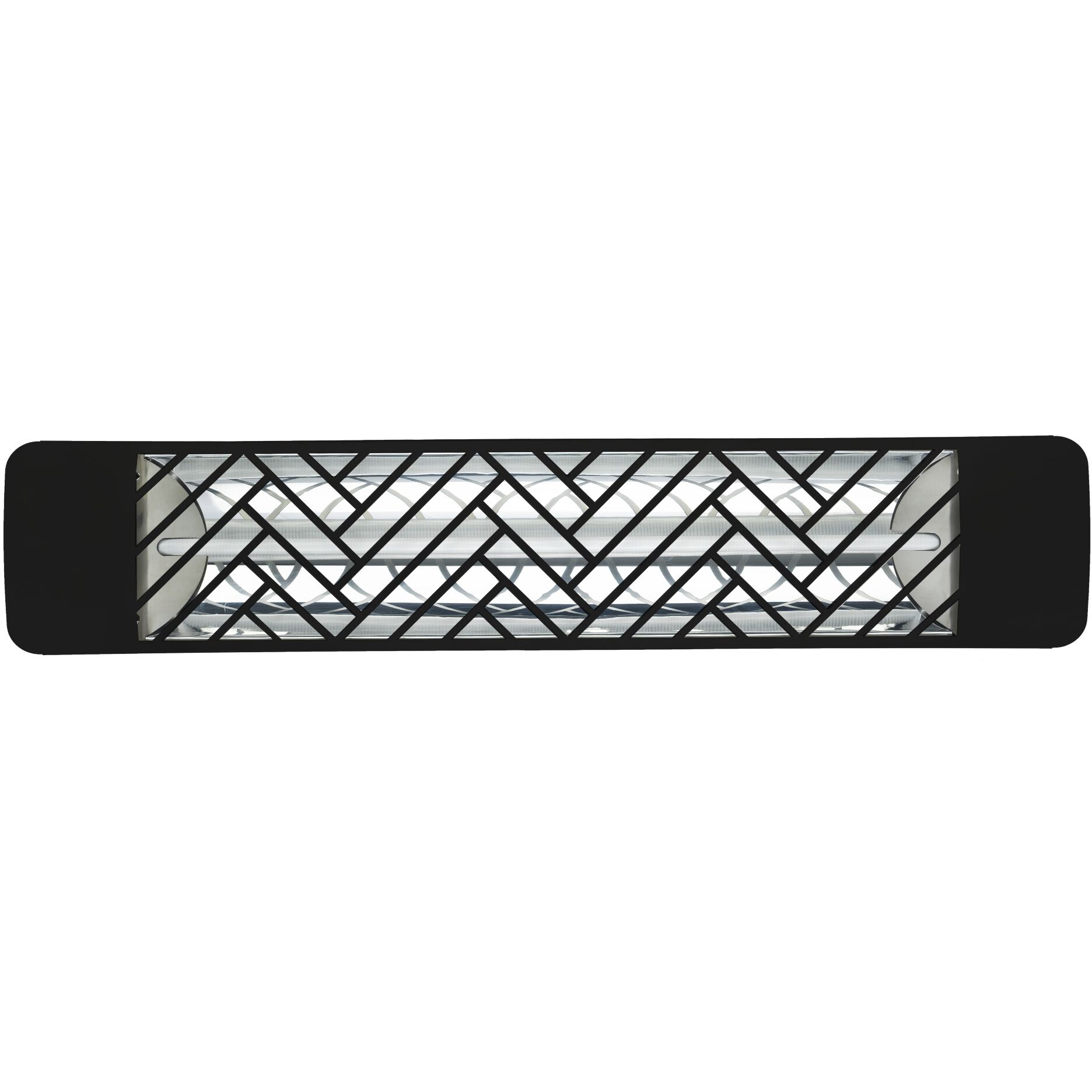 EF15 Series 9 X 8 inch Black Electric Patio Heater in Chevron