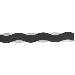Vaughan LED 40 inch Silver and Black Vanity Light Wall Light