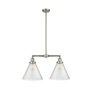 Franklin Restoration X-Large Cone 2 Light 21.00 inch Chandelier
