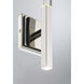 Benicio Wall Sconce Wall Light in Polished Nickel