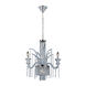 Nava 3 Light 23 inch Chrome Chandelier Ceiling Light