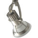 Vortex Satin Nickel Track Ceiling Light