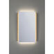 Sadona 42 X 27 inch Marble LED Mirror