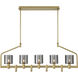 Decato Linear Chandelier Ceiling Light