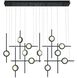 Barletta 12 Light 7.75 inch Chandelier