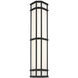 Monte 1 Light 29 inch Satin Black Outdoor LED Wall Sconce