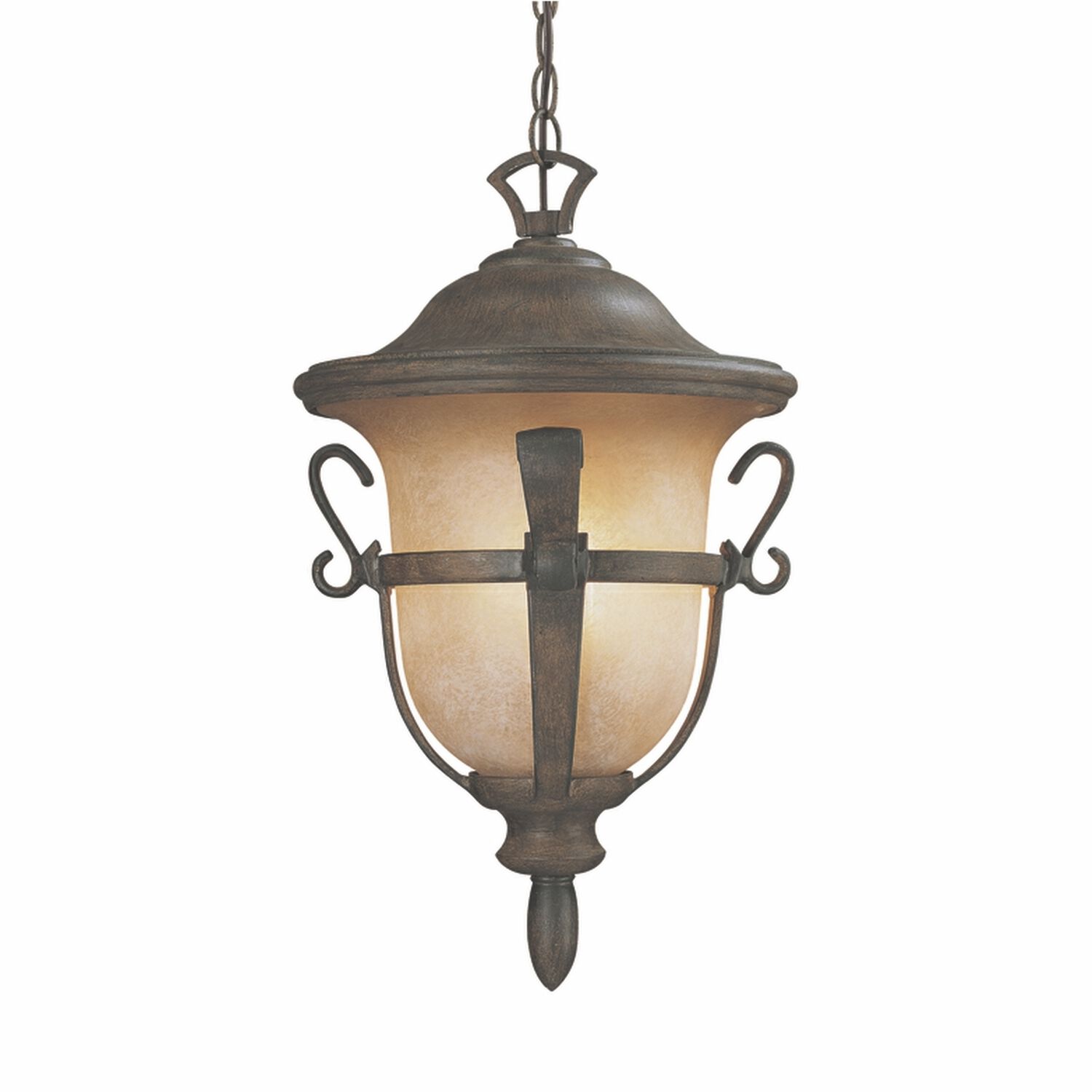 Tudor 3 Light 12.00 inch Outdoor Pendant/Chandelier