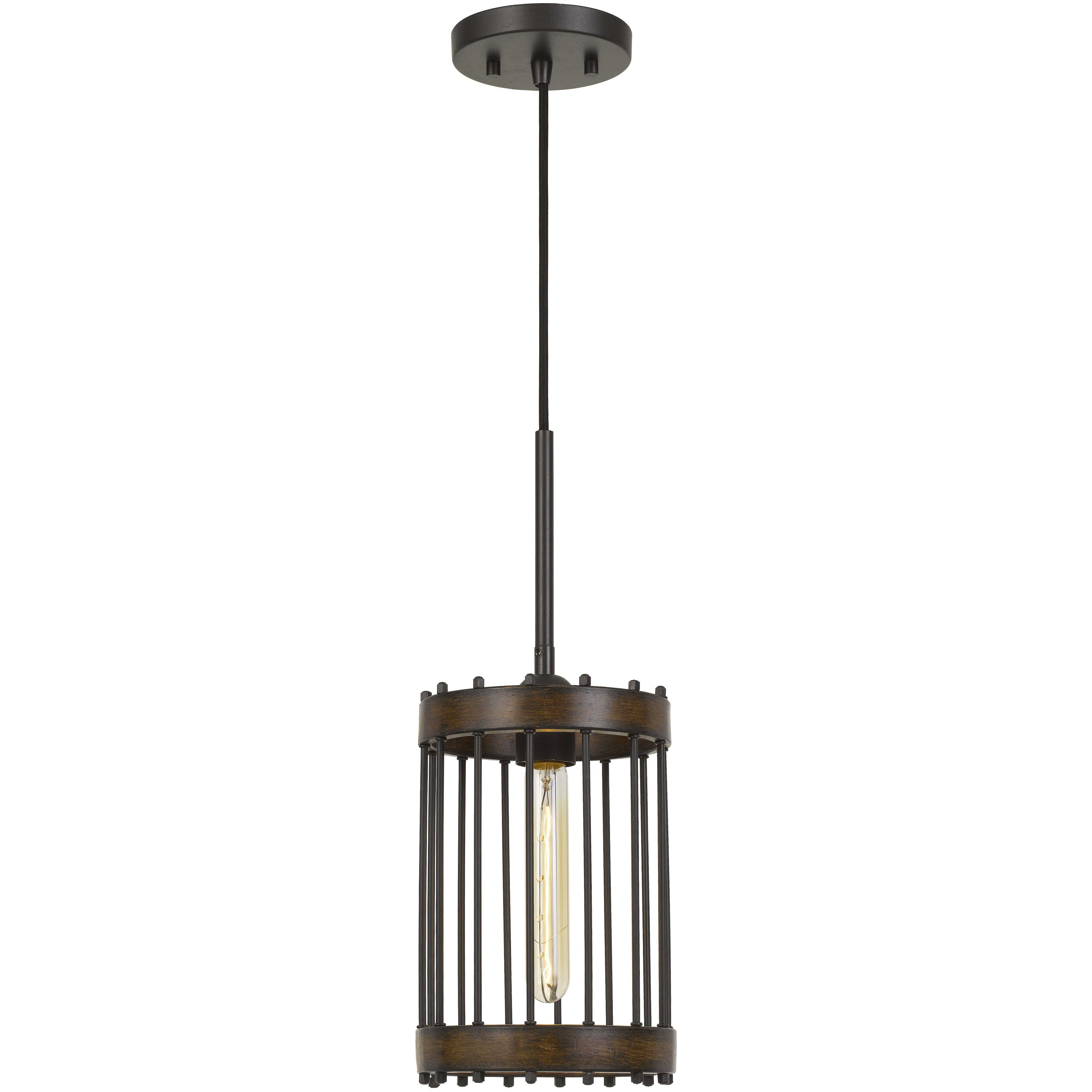 Cantania 1 Light 7 inch Painted Metal Pendant Ceiling Light