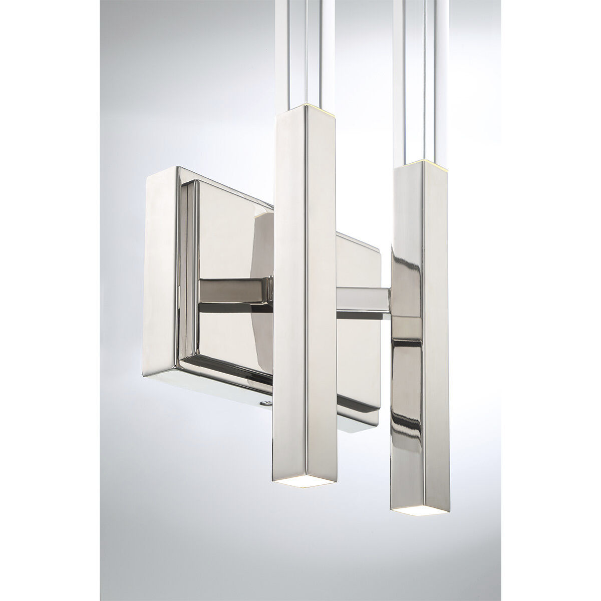 Benicio Wall Sconce Wall Light in Polished Nickel