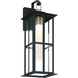 Greyson 1 Light 22 inch Brass and Black Outdoor Wall Lantern
