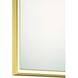 Nixon 32 X 32 inch Anodized Gold LED Mirror