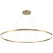Spunto LED 60.75 inch Gold Chandelier Ceiling Light