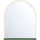Serin 30 X 1 inch Green Mirror