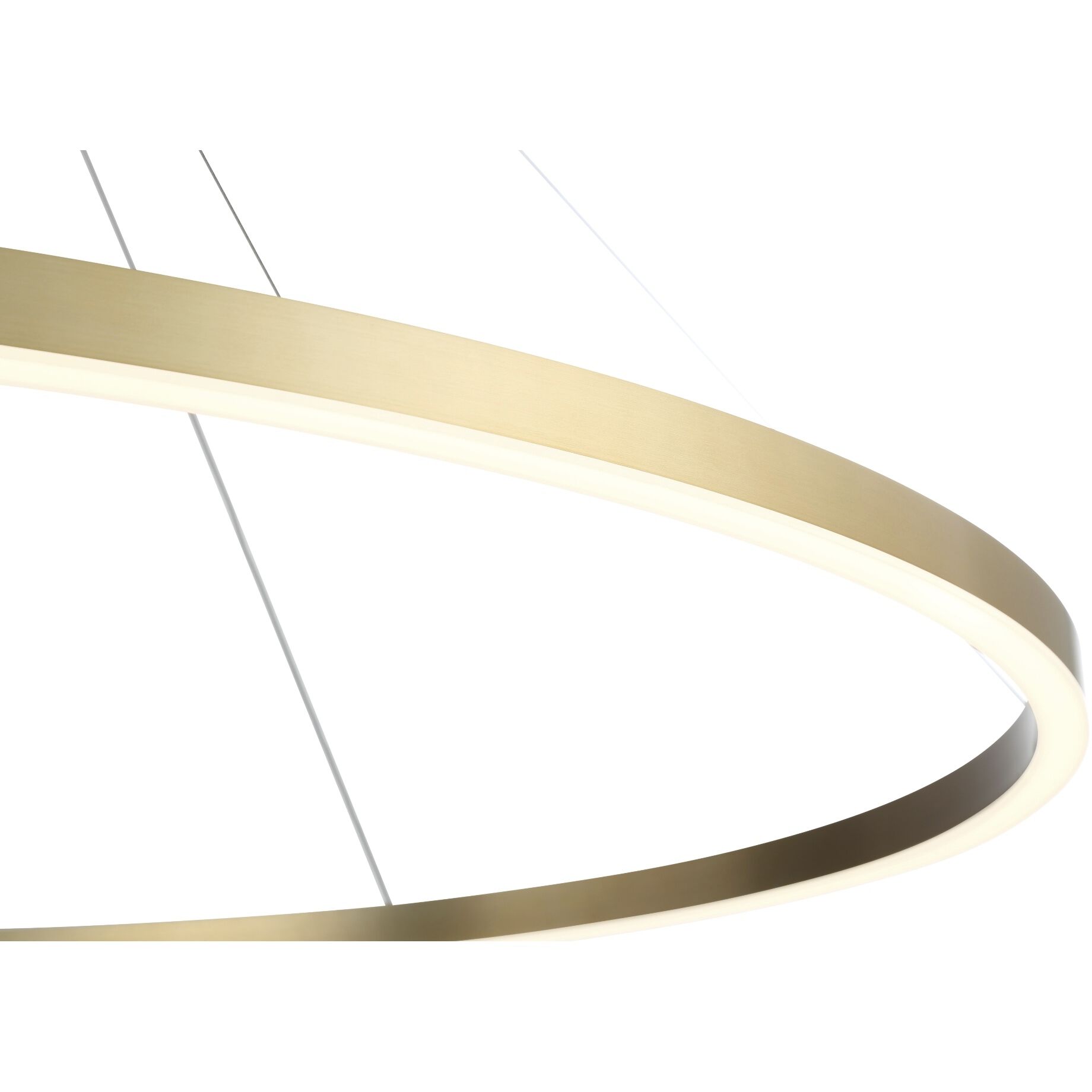 Spunto LED 60.75 inch Gold Chandelier Ceiling Light