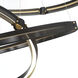 Admiral LED 48.25 inch Gold and Black Chandelier Ceiling Light, Medium
