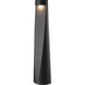 LED Bollard 120V 7 watt Graphite Grey Outdoor Bollard Light