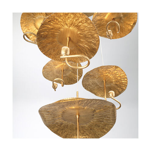 Lagatto LED 10 inch Bronze Chandelier Ceiling Light