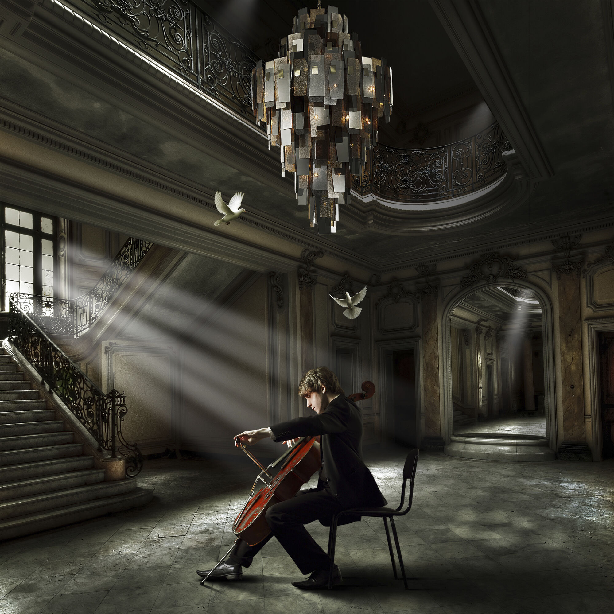 Cocolina 39 Light 44 inch Brass Chandelier Ceiling Light