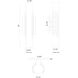 Venna 1 Light 16 inch Bronze Outdoor Wall Sconce