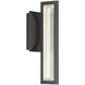 Aelin LED 14 inch Matte Black Outdoor Wall Sconce