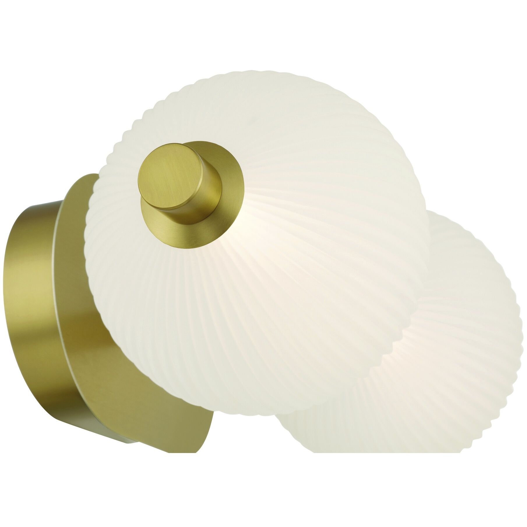 Palmas 2 Light 15 inch Gold Vanity Light Wall Light