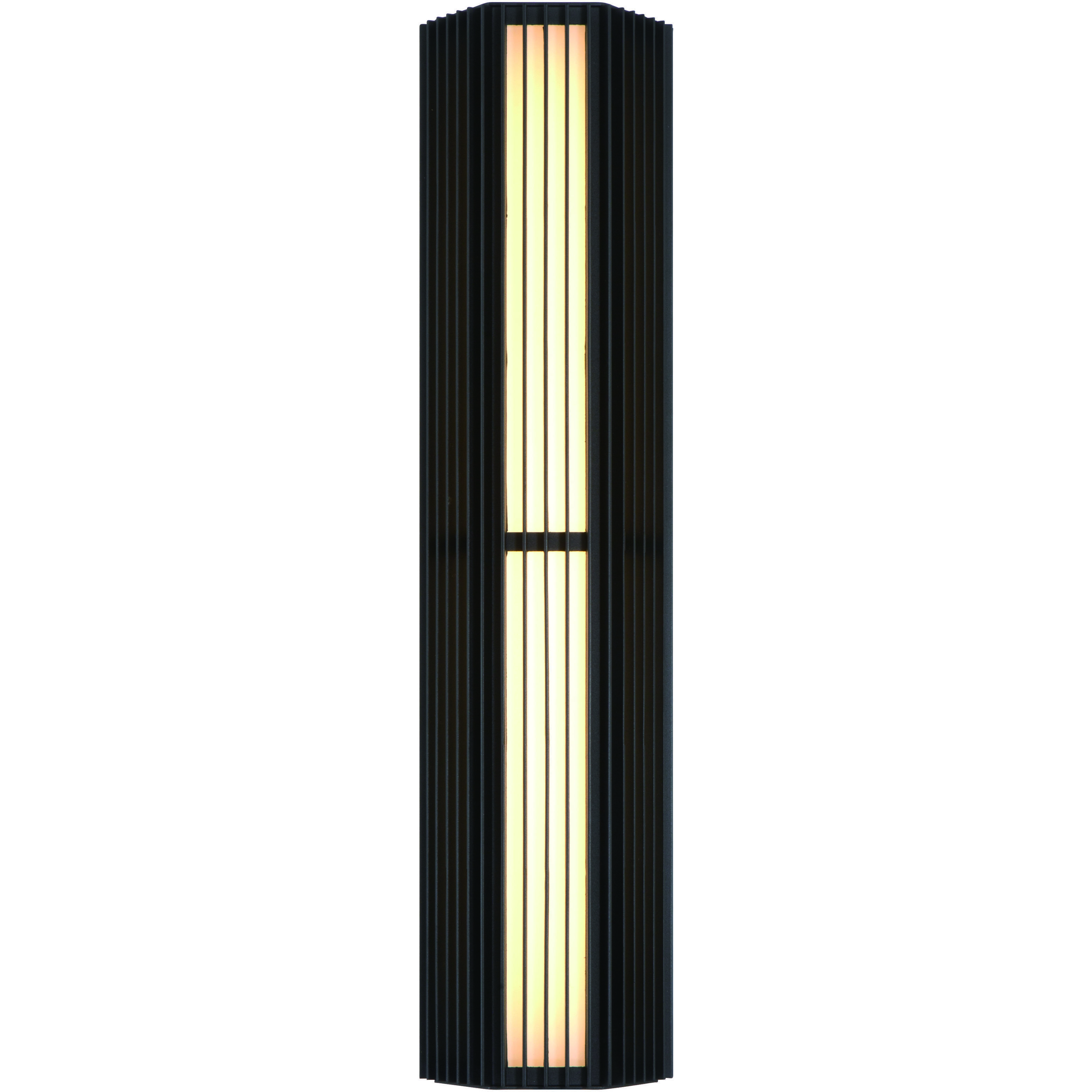 Morton LED 24 inch Sand Black Outdoor Wall Sconce