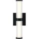Fayton 1 Light 14 inch Black Outdoor Wall Sconce