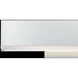 Anello LED 25 inch Chrome Wall Sconce Wall Light, Medium