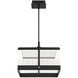 Tye LED 19.5 inch Black Chandelier Ceiling Light