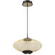 Park LED 14.25 inch Black Pendant Ceiling Light, Small