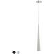 Sliver 1 Light 2.75 inch Polished Nickel Pendant Ceiling Light, Medium